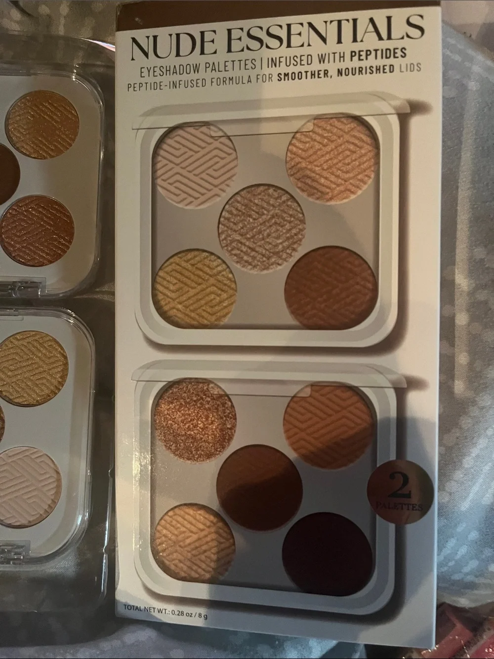 Essentials Nude Essentials Eyeshadow Quads - Brown, Gold, Cream, Tan